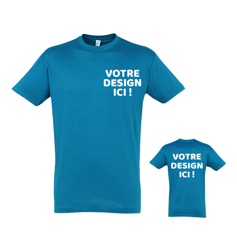 T-shirt couleur personnalisé