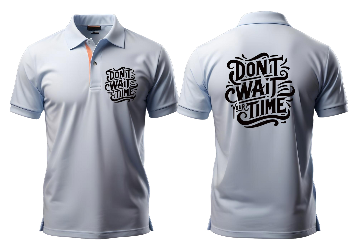 polo blanc coton 190g/m personalisé