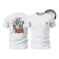 T-Shirt blanc personnalisé 190g/m²